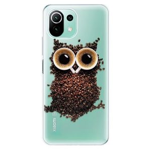 Odolné silikónové puzdro iSaprio - Owl And Coffee - Xiaomi Mi 11 Lite vyobraziť