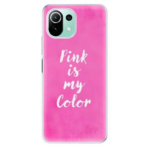 Odolné silikónové puzdro iSaprio - Pink is my color - Xiaomi Mi 11 Lite vyobraziť