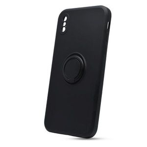 Puzdro Finger TPU iPhone X/XS - čierne vyobraziť