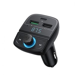Ugreen CD229 Bluetooth FM Transmitter autonabíjačka 3x USB 4.8A, čierna (CD229) vyobraziť