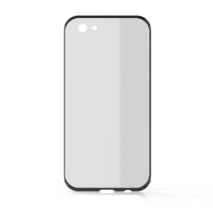 Puzdro Original iPhone 7/8/SE 2020/SE 2022, sklenené - biele vyobraziť
