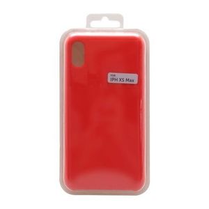 Puzdro Liquid TPU iPhone XS MAX červené vyobraziť
