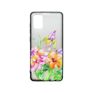 Plastové puzdro Samsung Galaxy A51 kvetinový vzor 2 vyobraziť