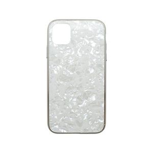 Puzdro Marble Glass iPhone 11 Pro biele vyobraziť