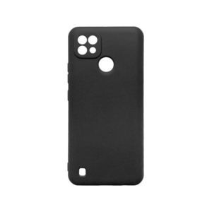 mobilNET silikónové puzdro Realme GT, čierne Pudding vyobraziť