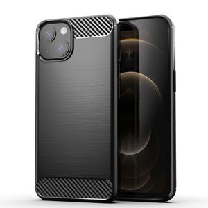 MG Carbon Case Flexible silikónový kryt na iPhone 13 mini, čierny vyobraziť