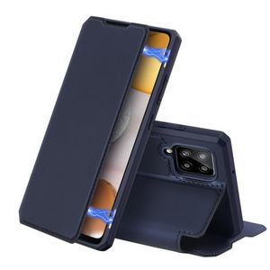 DUX DUCIS Skin X knižkové kožené puzdro na Samsung Galaxy A42 5G, modré vyobraziť