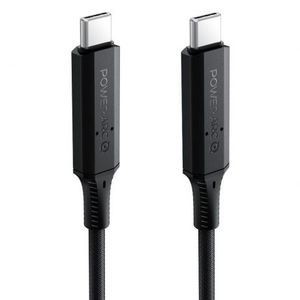 Spigen Powerarc kábel USB-C / USB-C PD 100W 2A 1m, čierny vyobraziť