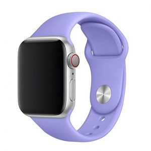 BStrap Soft Silicone remienok na Apple Watch 42/44/45mm, Light Purple (SAP008C14) vyobraziť