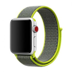 BStrap Nylon remienok na Apple Watch 38/40/41mm, Green (SAP005C03) vyobraziť