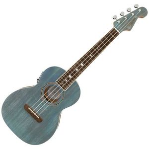 Fender Dhani Harrison Uke WN Tenorové ukulele Turquoise vyobraziť