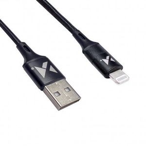 MG kábel USB / Lightning 2.4A 2m, čierny (WUC-L2B) vyobraziť
