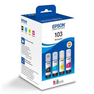 EPSON C13T00S64A - originálna cartridge, čierna + farebná, 4x65ml vyobraziť