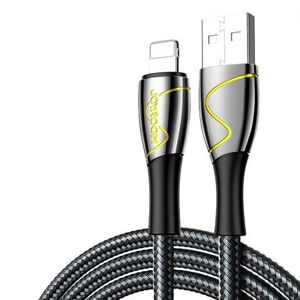 Joyroom Fast Charging kábel USB / Lightning 2.4A 1.2m, čierny (S-1230K6) vyobraziť