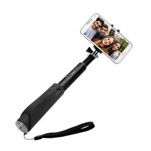 Selfie tyč s bluetooth FIXED Čierna vyobraziť