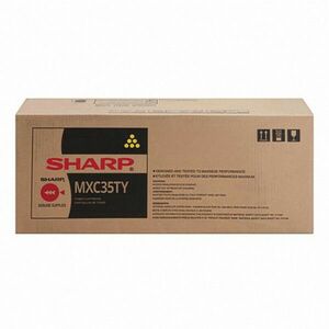 SHARP MX-C35TY - originálny toner, žltý, 6000 strán vyobraziť