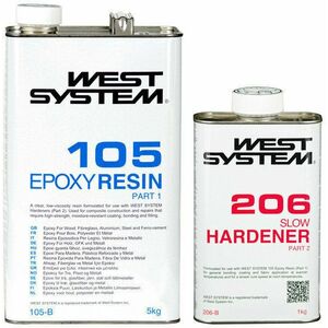 West System B-Pack Slow 105+206 vyobraziť
