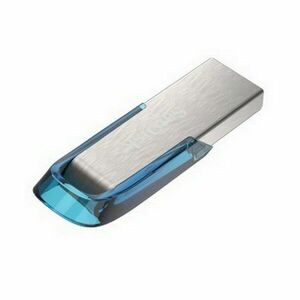SANDISK ULTRA FLAIR USB 3.0 64GB, TROPICKA MODRA vyobraziť