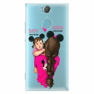 Plastové puzdro iSaprio - Mama Mouse Brunette and Girl - Sony Xperia XA2 vyobraziť
