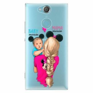 Plastové puzdro iSaprio - Mama Mouse Blonde and Boy - Sony Xperia XA2 vyobraziť