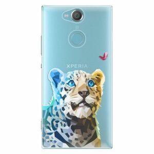Plastové puzdro iSaprio - Leopard With Butterfly - Sony Xperia XA2 vyobraziť