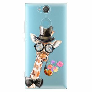 Plastové puzdro iSaprio - Sir Giraffe - Sony Xperia XA2 vyobraziť