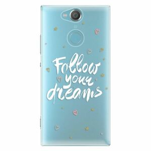 Plastové puzdro iSaprio - Follow Your Dreams - white - Sony Xperia XA2 vyobraziť