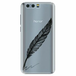 Plastové puzdro iSaprio - Writing By Feather - black - Huawei Honor 9 vyobraziť
