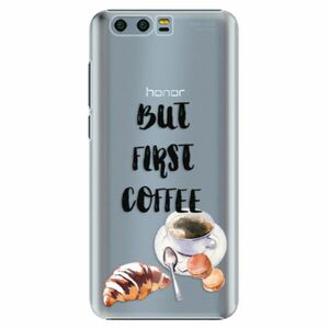 Plastové puzdro iSaprio - First Coffee - Huawei Honor 9 vyobraziť