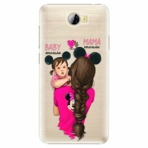 Plastové puzdro iSaprio - Mama Mouse Brunette and Girl - Huawei Y5 II / Y6 II Compact vyobraziť