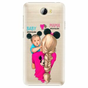 Plastové puzdro iSaprio - Mama Mouse Blonde and Boy - Huawei Y5 II / Y6 II Compact vyobraziť