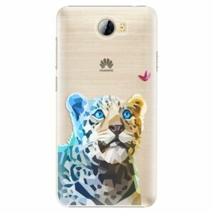 Plastové puzdro iSaprio - Leopard With Butterfly - Huawei Y5 II / Y6 II Compact vyobraziť
