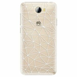 Plastové puzdro iSaprio - Abstract Triangles 03 - white - Huawei Y5 II / Y6 II Compact vyobraziť