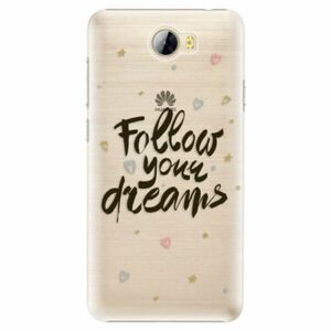 Plastové puzdro iSaprio - Follow Your Dreams - black - Huawei Y5 II / Y6 II Compact vyobraziť