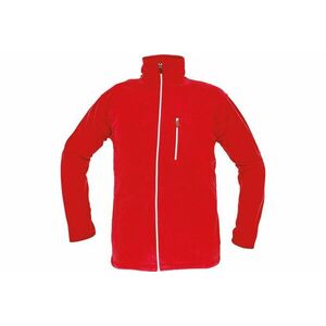 KARELA fleecová bunda červená XL vyobraziť