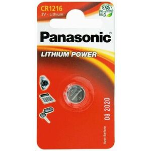 PANASONIC Lítiová batéria (gombíková) CR-1216EL/1B 3V (Blister 1ks) vyobraziť