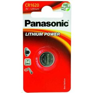 PANASONIC Lítiová batéria (gombíková) CR-1620EL/1B 3V (Blister 1ks) vyobraziť