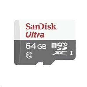 Sandisk MicroSDXC karta 64GB Ultra (80MB/s, Class 10 UHS-I, Android) vyobraziť