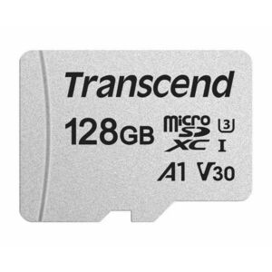 TRANSCEND MicroSDXC karta 128GB 300S, UHS-I U3 V30, bez adaptéra vyobraziť