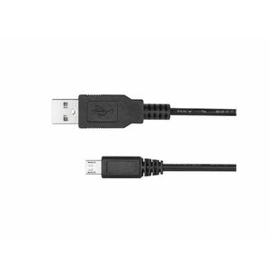 Kábel KRUGER & MATZ KM0359 USB/micro USB 1m Black vyobraziť