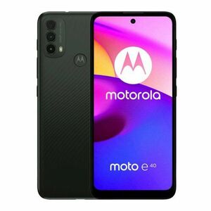 Motorola Moto E40 4GB/64GB Dual SIM, Čierna vyobraziť