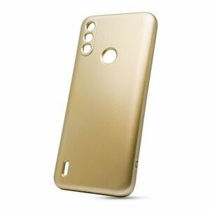 Puzdro Metallic TPU Motorola Moto E7 Power - Zlaté vyobraziť