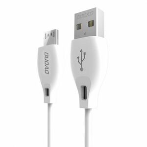 Dudao L4M kábel USB / Micro USB 2.4A 2m, biely (L4M 2m white) vyobraziť