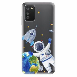 Odolné silikónové puzdro iSaprio - Space 05 - Samsung Galaxy A03s vyobraziť