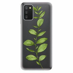 Odolné silikónové puzdro iSaprio - Green Plant 01 - Samsung Galaxy A03s vyobraziť