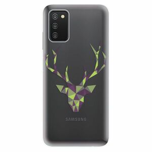 Odolné silikónové puzdro iSaprio - Deer Green - Samsung Galaxy A03s vyobraziť
