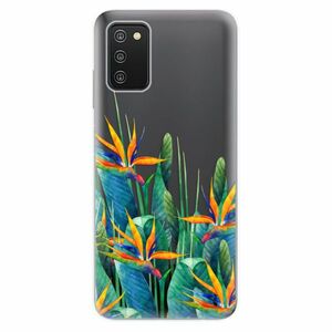 Odolné silikónové puzdro iSaprio - Exotic Flowers - Samsung Galaxy A03s vyobraziť