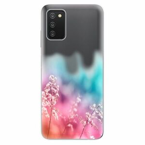 Odolné silikónové puzdro iSaprio - Rainbow Grass - Samsung Galaxy A03s vyobraziť