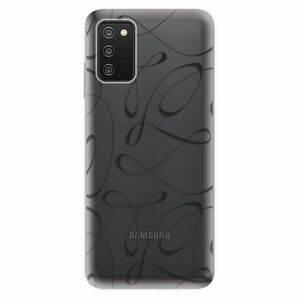 Odolné silikónové puzdro iSaprio - Fancy - black - Samsung Galaxy A03s vyobraziť