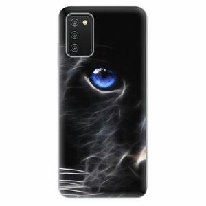 Odolné silikónové puzdro iSaprio - Black Puma - Samsung Galaxy A03s vyobraziť